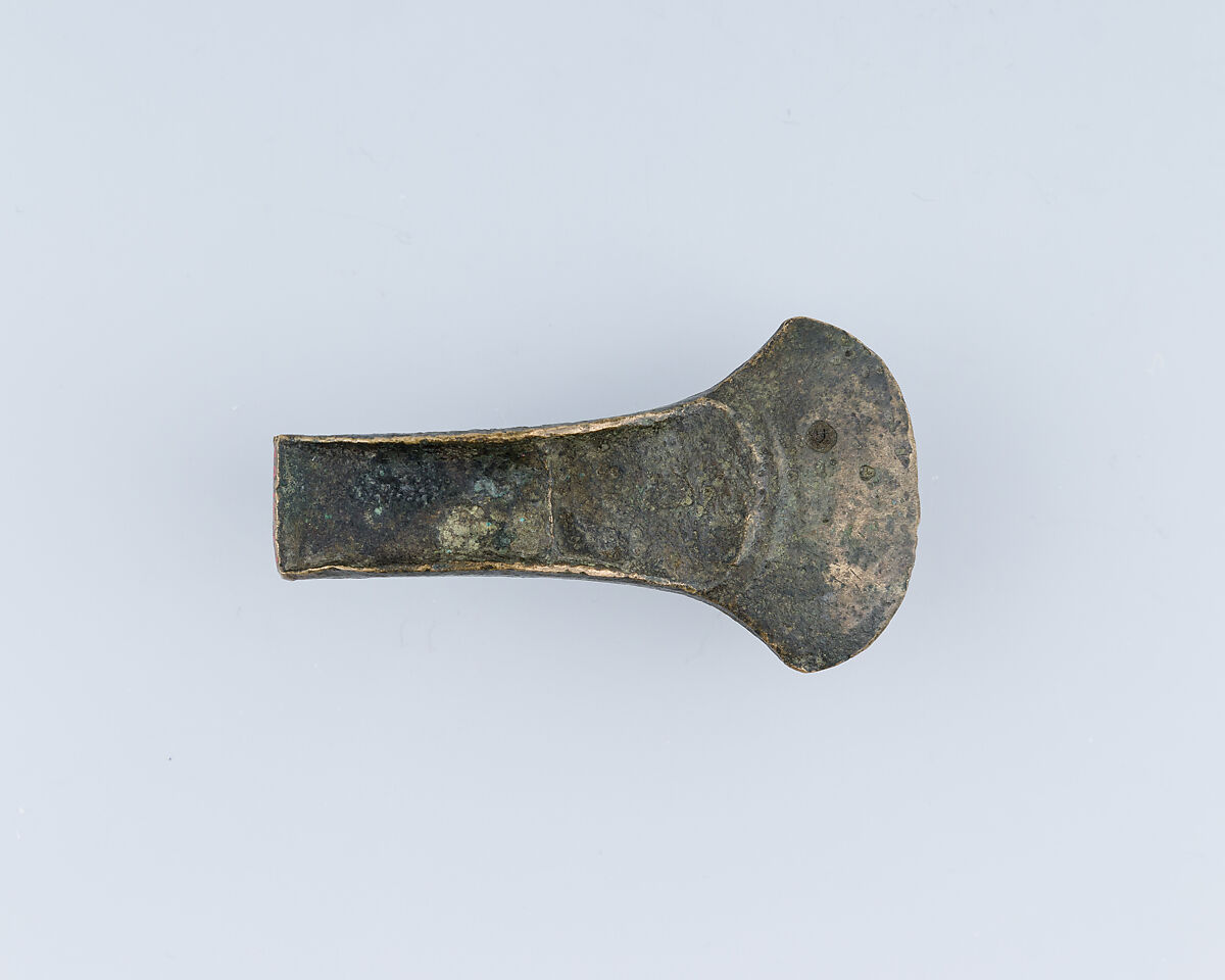 Ax of the Palstave Type, Bronze, Irish 