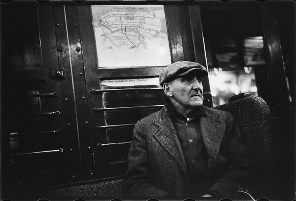 [Five 35mm Film Frames: Subway Passengers, New York City: Man in Cap, Man Reading Newspaper, Women Reading], Walker Evans (American, St. Louis, Missouri 1903–1975 New Haven, Connecticut), Film negative