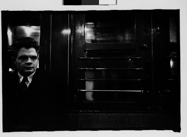 [Five 35mm Film Frames: Subway Passengers, New York City: Man in Cap, Man Reading Newspaper, Women Reading], Walker Evans (American, St. Louis, Missouri 1903–1975 New Haven, Connecticut), Film negative