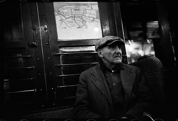 [Five 35mm Film Frames: Subway Passengers, New York City: Man in Cap, Man Reading Newspaper, Women Reading], Walker Evans (American, St. Louis, Missouri 1903–1975 New Haven, Connecticut), Film negative