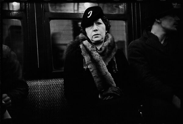 [Four 35mm Film Frames: Subway Passengers, New York City: Woman in Fur Collar, Woman with Package], Walker Evans (American, St. Louis, Missouri 1903–1975 New Haven, Connecticut), Film negative