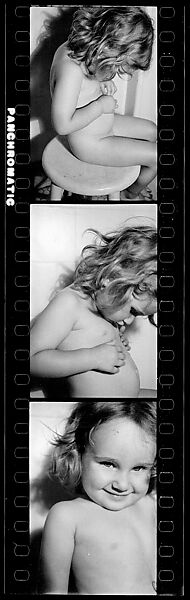 [Three 35mm Film Frames: Anita Skolle], Walker Evans (American, St. Louis, Missouri 1903–1975 New Haven, Connecticut), Film negative