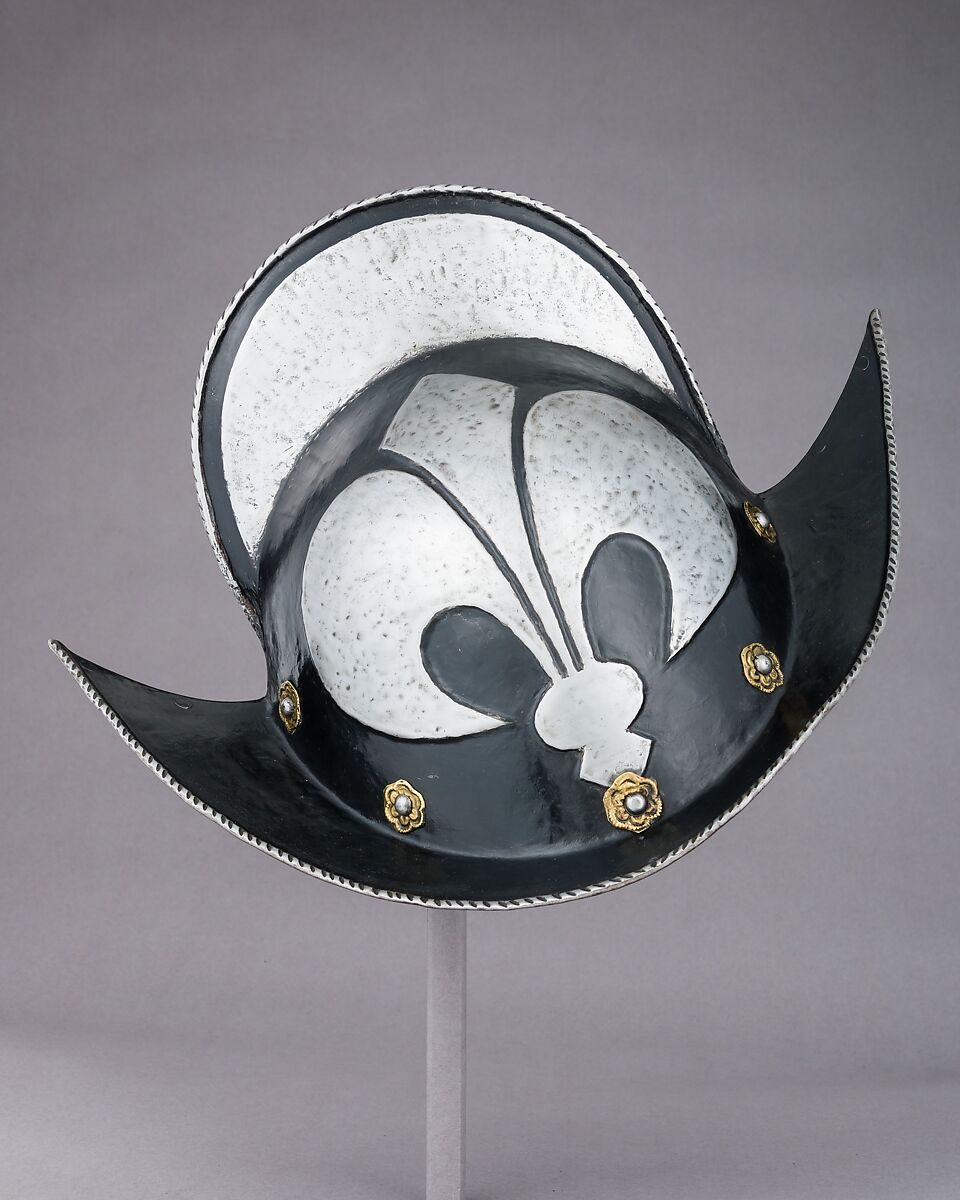 Morion, Steel, copper alloy, German