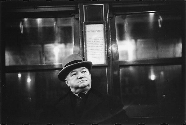 [Four 35mm Film Frames: Subway Passengers, New York City: Man in Hat and Overcoat, Older Man in Hat], Walker Evans (American, St. Louis, Missouri 1903–1975 New Haven, Connecticut), Film negative