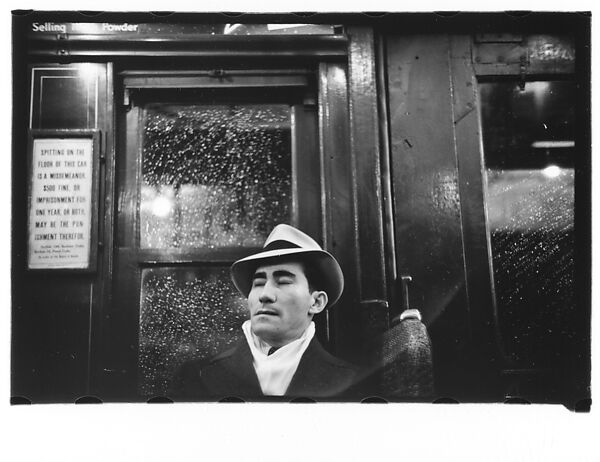 Walker Evans | [Four 35mm Film Frames: Subway Passengers, New York City ...