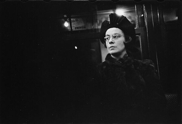 [Five 35mm Film Frames: Subway Passengers, New York City: Young Women in Hats], Walker Evans (American, St. Louis, Missouri 1903–1975 New Haven, Connecticut), Film negative