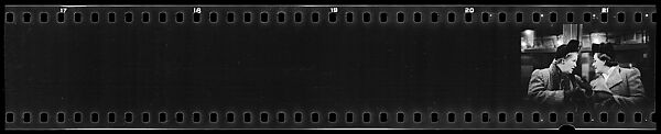 [One 35mm Film Frame: Subway Passengers, New York City: Two Women in Conversation], Walker Evans (American, St. Louis, Missouri 1903–1975 New Haven, Connecticut), Film negative