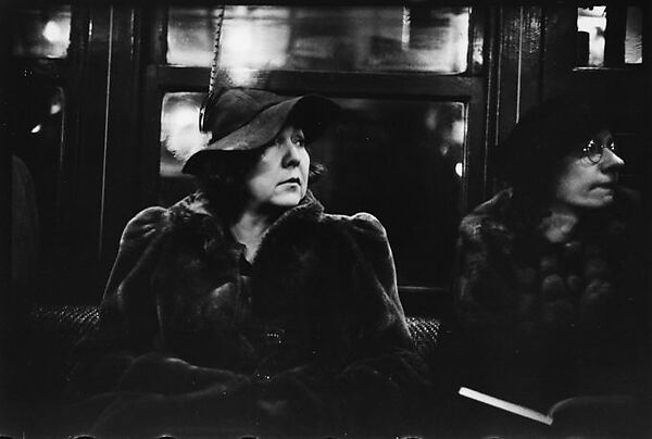[Five 35mm Film Frames: Subway Passengers, New York City: Two Women], Walker Evans (American, St. Louis, Missouri 1903–1975 New Haven, Connecticut), Film negative