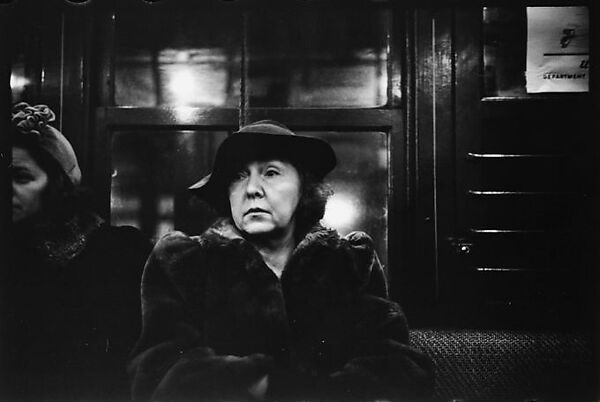 [Five 35mm Film Frames: Subway Passengers, New York City: Two Women], Walker Evans (American, St. Louis, Missouri 1903–1975 New Haven, Connecticut), Film negative