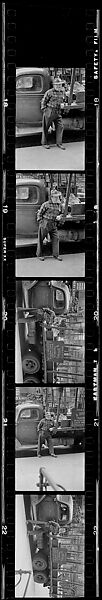 [67 Portraits of Trucking Company Executives, Commissioned by Fortune Magazine for "The Gentle Truckers", Published May 1950], Walker Evans (American, St. Louis, Missouri 1903–1975 New Haven, Connecticut), Film negative 