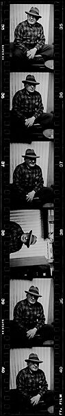 [67 Portraits of Trucking Company Executives, Commissioned by Fortune Magazine for "The Gentle Truckers", Published May 1950], Walker Evans (American, St. Louis, Missouri 1903–1975 New Haven, Connecticut), Film negative