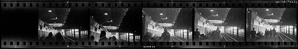 [118 Views from Train, Commissioned by Fortune Magazine for "Along the Right of Way", Published September 1950], Walker Evans (American, St. Louis, Missouri 1903–1975 New Haven, Connecticut), Film negative