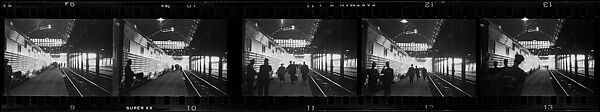 [118 Views from Train, Commissioned by Fortune Magazine for "Along the Right of Way", Published September 1950], Walker Evans (American, St. Louis, Missouri 1903–1975 New Haven, Connecticut), Film negative