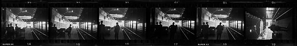 [118 Views from Train, Commissioned by Fortune Magazine for "Along the Right of Way", Published September 1950], Walker Evans (American, St. Louis, Missouri 1903–1975 New Haven, Connecticut), Film negative