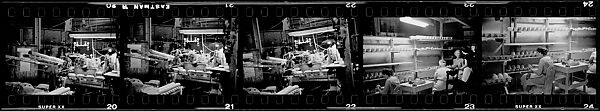 [317 Views and Studies of Ohio Clay Plants, Factory Interiors, Machinery, and Workers, Commissioned by Fortune Magazine for "Clay: The Commonest Industrial Raw Material", Published January 1951], Walker Evans (American, St. Louis, Missouri 1903–1975 New Haven, Connecticut), Film negative