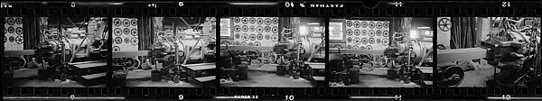[317 Views and Studies of Ohio Clay Plants, Factory Interiors, Machinery, and Workers, Commissioned by Fortune Magazine for "Clay: The Commonest Industrial Raw Material", Published January 1951], Walker Evans (American, St. Louis, Missouri 1903–1975 New Haven, Connecticut), Film negative