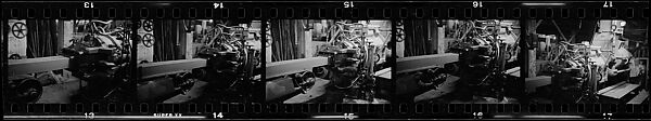 [317 Views and Studies of Ohio Clay Plants, Factory Interiors, Machinery, and Workers, Commissioned by Fortune Magazine for "Clay: The Commonest Industrial Raw Material", Published January 1951], Walker Evans (American, St. Louis, Missouri 1903–1975 New Haven, Connecticut), Film negative