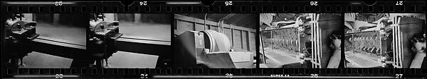 [317 Views and Studies of Ohio Clay Plants, Factory Interiors, Machinery, and Workers, Commissioned by Fortune Magazine for "Clay: The Commonest Industrial Raw Material", Published January 1951], Walker Evans (American, St. Louis, Missouri 1903–1975 New Haven, Connecticut), Film negative