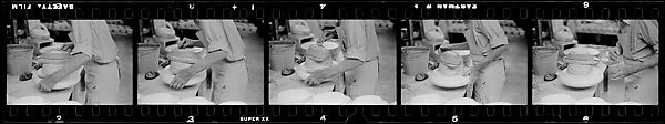 [317 Views and Studies of Ohio Clay Plants, Factory Interiors, Machinery, and Workers, Commissioned by Fortune Magazine for "Clay: The Commonest Industrial Raw Material", Published January 1951], Walker Evans (American, St. Louis, Missouri 1903–1975 New Haven, Connecticut), Film negative