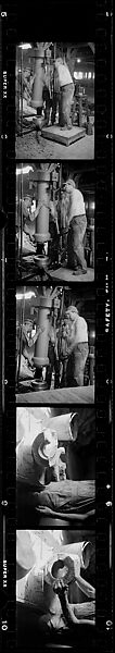 [317 Views and Studies of Ohio Clay Plants, Factory Interiors, Machinery, and Workers, Commissioned by Fortune Magazine for "Clay: The Commonest Industrial Raw Material", Published January 1951], Walker Evans (American, St. Louis, Missouri 1903–1975 New Haven, Connecticut), Film negative