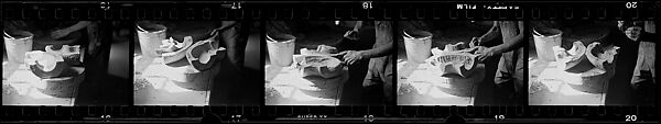 [317 Views and Studies of Ohio Clay Plants, Factory Interiors, Machinery, and Workers, Commissioned by Fortune Magazine for "Clay: The Commonest Industrial Raw Material", Published January 1951], Walker Evans (American, St. Louis, Missouri 1903–1975 New Haven, Connecticut), Film negative