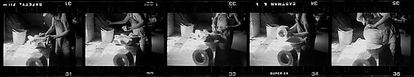 [317 Views and Studies of Ohio Clay Plants, Factory Interiors, Machinery, and Workers, Commissioned by Fortune Magazine for "Clay: The Commonest Industrial Raw Material", Published January 1951], Walker Evans (American, St. Louis, Missouri 1903–1975 New Haven, Connecticut), Film negative