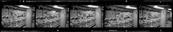 [317 Views and Studies of Ohio Clay Plants, Factory Interiors, Machinery, and Workers, Commissioned by Fortune Magazine for "Clay: The Commonest Industrial Raw Material", Published January 1951], Walker Evans (American, St. Louis, Missouri 1903–1975 New Haven, Connecticut), Film negative