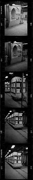[317 Views and Studies of Ohio Clay Plants, Factory Interiors, Machinery, and Workers, Commissioned by Fortune Magazine for "Clay: The Commonest Industrial Raw Material", Published January 1951], Walker Evans (American, St. Louis, Missouri 1903–1975 New Haven, Connecticut), Film negative