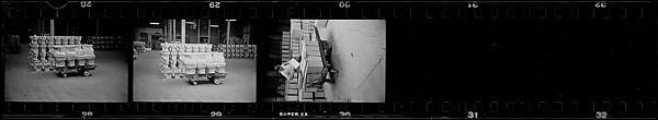[317 Views and Studies of Ohio Clay Plants, Factory Interiors, Machinery, and Workers, Commissioned by Fortune Magazine for "Clay: The Commonest Industrial Raw Material", Published January 1951], Walker Evans (American, St. Louis, Missouri 1903–1975 New Haven, Connecticut), Film negative