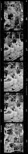 [317 Views and Studies of Ohio Clay Plants, Factory Interiors, Machinery, and Workers, Commissioned by Fortune Magazine for "Clay: The Commonest Industrial Raw Material", Published January 1951], Walker Evans (American, St. Louis, Missouri 1903–1975 New Haven, Connecticut), Film negative