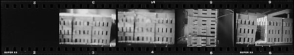 [317 Views and Studies of Ohio Clay Plants, Factory Interiors, Machinery, and Workers, Commissioned by Fortune Magazine for "Clay: The Commonest Industrial Raw Material", Published January 1951], Walker Evans (American, St. Louis, Missouri 1903–1975 New Haven, Connecticut), Film negative