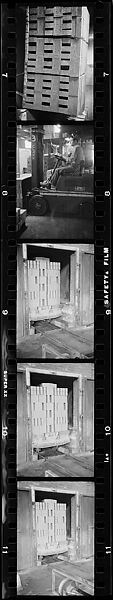 [317 Views and Studies of Ohio Clay Plants, Factory Interiors, Machinery, and Workers, Commissioned by Fortune Magazine for "Clay: The Commonest Industrial Raw Material", Published January 1951], Walker Evans (American, St. Louis, Missouri 1903–1975 New Haven, Connecticut), Film negative