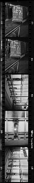 [317 Views and Studies of Ohio Clay Plants, Factory Interiors, Machinery, and Workers, Commissioned by Fortune Magazine for "Clay: The Commonest Industrial Raw Material", Published January 1951], Walker Evans (American, St. Louis, Missouri 1903–1975 New Haven, Connecticut), Film negative