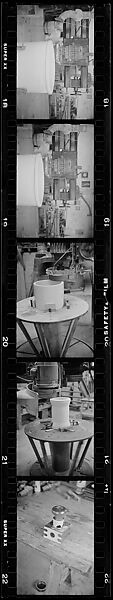 [317 Views and Studies of Ohio Clay Plants, Factory Interiors, Machinery, and Workers, Commissioned by Fortune Magazine for "Clay: The Commonest Industrial Raw Material", Published January 1951], Walker Evans (American, St. Louis, Missouri 1903–1975 New Haven, Connecticut), Film negative