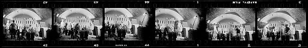 [317 Views and Studies of Ohio Clay Plants, Factory Interiors, Machinery, and Workers, Commissioned by Fortune Magazine for "Clay: The Commonest Industrial Raw Material", Published January 1951], Walker Evans (American, St. Louis, Missouri 1903–1975 New Haven, Connecticut), Film negative