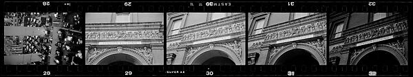 [59 Views of Public Sculpture, Civic Architecture, and Miscellany, Commissioned by Fortune Magazine for "Imperial Washington", Published February 1952], Walker Evans (American, St. Louis, Missouri 1903–1975 New Haven, Connecticut), Film negative