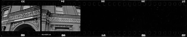 [59 Views of Public Sculpture, Civic Architecture, and Miscellany, Commissioned by Fortune Magazine for "Imperial Washington", Published February 1952], Walker Evans (American, St. Louis, Missouri 1903–1975 New Haven, Connecticut), Film negative