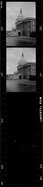 [59 Views of Public Sculpture, Civic Architecture, and Miscellany, Commissioned by Fortune Magazine for "Imperial Washington", Published February 1952], Walker Evans (American, St. Louis, Missouri 1903–1975 New Haven, Connecticut), Film negative
