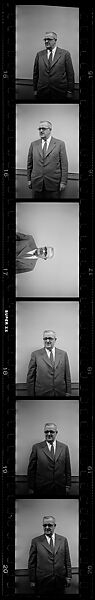 [137 Views of Massachusetts Wool Mills and Portraits of Executives, Commissioned by Fortune Magazine for "The Twilight of American Woolen", Published March 1954--STRIPS DAMAGED (HILL NUMBERS 2641-45)], Walker Evans (American, St. Louis, Missouri 1903–1975 New Haven, Connecticut), Film negative