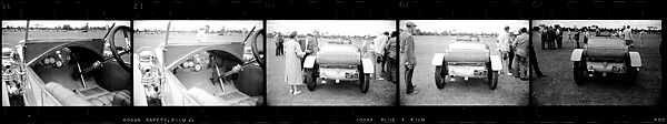 [30 Studies of Rolls-Royce Automobiles at Owners' Club Meeting in Montreal, Commissioned by Fortune Magazine for "And That is That", Published December 1958], Walker Evans (American, St. Louis, Missouri 1903–1975 New Haven, Connecticut), Film negative