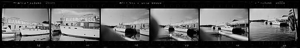 [252 Views and Studies of Harbor Point Club, Harbor Springs, Michigan, Commissioned by Fortune Magazine for "Summer at Harbor Point", Published July 1960], Walker Evans (American, St. Louis, Missouri 1903–1975 New Haven, Connecticut), Film negative
