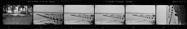 [252 Views and Studies of Harbor Point Club, Harbor Springs, Michigan, Commissioned by Fortune Magazine for "Summer at Harbor Point", Published July 1960], Walker Evans (American, St. Louis, Missouri 1903–1975 New Haven, Connecticut), Film negative
