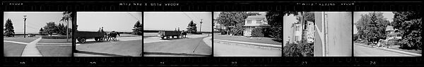 [252 Views and Studies of Harbor Point Club, Harbor Springs, Michigan, Commissioned by Fortune Magazine for "Summer at Harbor Point", Published July 1960], Walker Evans (American, St. Louis, Missouri 1903–1975 New Haven, Connecticut), Film negative
