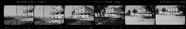 [252 Views and Studies of Harbor Point Club, Harbor Springs, Michigan, Commissioned by Fortune Magazine for "Summer at Harbor Point", Published July 1960], Walker Evans (American, St. Louis, Missouri 1903–1975 New Haven, Connecticut), Film negative