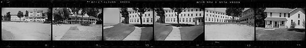 [252 Views and Studies of Harbor Point Club, Harbor Springs, Michigan, Commissioned by Fortune Magazine for "Summer at Harbor Point", Published July 1960], Walker Evans (American, St. Louis, Missouri 1903–1975 New Haven, Connecticut), Film negative