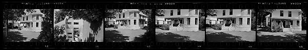 [252 Views and Studies of Harbor Point Club, Harbor Springs, Michigan, Commissioned by Fortune Magazine for "Summer at Harbor Point", Published July 1960], Walker Evans (American, St. Louis, Missouri 1903–1975 New Haven, Connecticut), Film negative