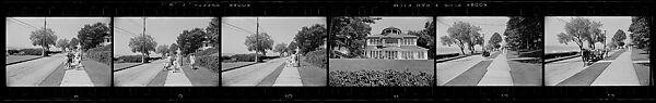 [252 Views and Studies of Harbor Point Club, Harbor Springs, Michigan, Commissioned by Fortune Magazine for "Summer at Harbor Point", Published July 1960], Walker Evans (American, St. Louis, Missouri 1903–1975 New Haven, Connecticut), Film negative