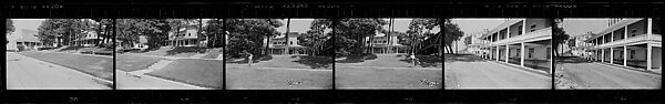 [252 Views and Studies of Harbor Point Club, Harbor Springs, Michigan, Commissioned by Fortune Magazine for "Summer at Harbor Point", Published July 1960], Walker Evans (American, St. Louis, Missouri 1903–1975 New Haven, Connecticut), Film negative