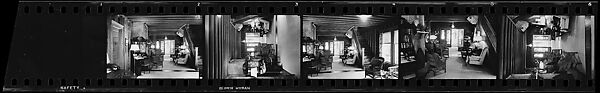 [252 Views and Studies of Harbor Point Club, Harbor Springs, Michigan, Commissioned by Fortune Magazine for "Summer at Harbor Point", Published July 1960], Walker Evans (American, St. Louis, Missouri 1903–1975 New Haven, Connecticut), Film negative