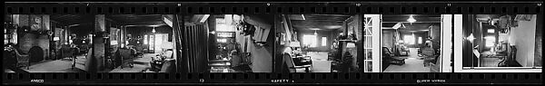 [252 Views and Studies of Harbor Point Club, Harbor Springs, Michigan, Commissioned by Fortune Magazine for "Summer at Harbor Point", Published July 1960], Walker Evans (American, St. Louis, Missouri 1903–1975 New Haven, Connecticut), Film negative